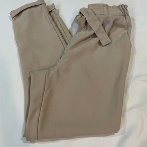 Women’s Stradivarius trousers beige size extra small
